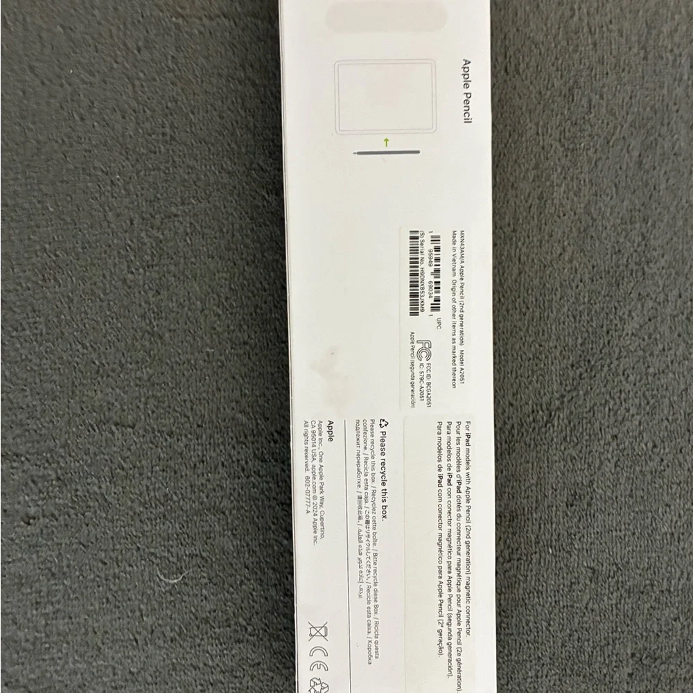 Apple Pencil with White Finish